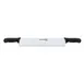 Omcan USA 17070 Cheese Knife – 15.5" Stainless Steel Blade, DR Black Plastic Handles, 14‑16" Length 1 image