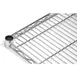 Omcan USA 20101 Wire Shelving Unit, 42"W × 14"D, Chrome Plated Finish, NSF Certified 1 image