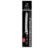 Omcan USA 21882 - 9" Forged Wave Edge Slicing Knife, Anton, Black Plastic Handle, Retail Packaged 1 image