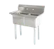 Omcan USA 22113 (2) Two Compartment Sink 1 image