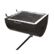 Omcan USA 23555 BBQ side attachment, 18"W x 16"D 1 image