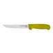 Omcan USA 23869 Boning Knife - 6" Straight Stamped Blade, Stainless Steel, Yellow Plastic Handle 1 image