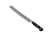 Omcan USA 24860 - 9" Forged Wave Slicer Knife, Black Plastic Handle, Precision Cutting Blade 1 image