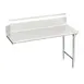 Omcan USA 28479 - 60" S.Steel Clean Straight Dishtable - 10" Splash Height, 18 Gauge / Right Side 1 image