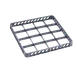Omcan USA 33872 Dishwasher Rack Extender, 4-Row Cup Extender, 19-3/4"W x 19-3/4"D x 2"H, Full Size Gray 1 image