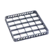 Omcan USA 33873 Cup Extender, 5-Row 19-3/4"W x 19-3/4"D x 2"H Gray Commercial Dishwasher Rack 1 image