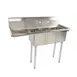 Omcan USA 39762 (3) Three Compartment Sink 1 image