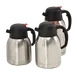 Omcan USA 40565 Thermal Carafe, 2 Liter (67.6 oz) Double‑Wall Insulated Stainless Steel 2 image