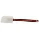 Omcan USA 40574 Spatula, 16" Length, White Silicone Head, Red Handle – Food Service Tool 1 image