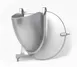 Omcan USA 43145 - Door for Slicer/Shredder Attachment, Shredder Disc, Stainless Steel, 4.5" Width, 3" Depth 1 image
