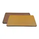 Omcan USA 43165 - Square 36"x36" 1" Thick Reversible Oak/Walnut Laminate Restaurant Table Top 1 image