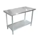 Omcan USA 43183 Stainless Steel Top 30" - 35" Work Table 1 image