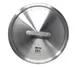 Omcan USA 43356 Aluminum Cookware Cover, 8.5‑Qt Pot & Pan Lid, Commercial Grade, Silver 1 image