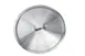Omcan USA 43364 Aluminum Round Flat Cover For 24‑Qt Brazier Pan, 24 Qt, Durable Metal Lid 1 image