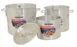 Omcan USA 43368 Stock Pot - 16 Qt., 11" Diameter x 10.2" Deep, Dual Handles, Aluminum, NSF 1 image