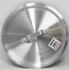 Omcan USA 43379 Aluminum Round Cover for 12-Qt Stock Pot, Durable Fit, Universal Size - 1/Each 1 image