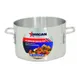 Omcan USA 43390 Sauce Pot – 8 Qt, 9.8" Diameter x 6.5" Deep, Aluminum, Riveted Handles, NSF 1 image