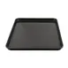 Omcan USA 43566 Market Tray – Square Bakery Display, 26" W x 18" D x 3/4" H, Black Fiberglass, NSF 1 image