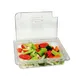 Omcan USA 43639 Flip N Lid, 1/2‑Size Polycarbonate Food Pan Cover, Spoon‑Notched, NSF, Microwave Safe 1 image