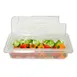 Omcan USA 43640 Flip N Lid – 1/3‑Size Polycarbonate Pan Cover, Spoon‑Notched, NSF 1 image