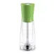 Omcan USA 43699 Salt Mill – 6" Green, Beech Wood & Acrylic Base, Conic Mechanism, 20‑yr Guarantee 1 image