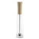 Omcan USA 43701 - Tosca Salt Mill, 10" Tall, Wood & Acrylic, 20‑Year Guarantee, Made in Italy 1 image