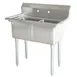 Omcan USA 43769 (2) Two Compartment Sink 1 image