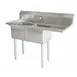 Omcan USA 43770 (2) Two Compartment Sink 1 image