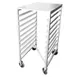 Omcan USA 44319 Pan Rack Flat Top Cover, 26" x 20.5", Aluminum, Fits Models 44317 & 44318 2 image