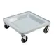 Omcan USA 44356 Gray Polypropylene Dish Rack Dolly, No Handle, Plastic Construction, Glass Rack Transport 1 image