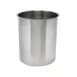 Omcan USA 44656 Bain Marie Pot – 6 Qt, 8" Dia. x 9" Deep, Stainless Steel Construction 1 image