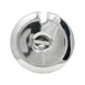 Omcan USA 44673 Inset Cover - 11 Qt Notched Stainless Steel, No Hinge, Fits 11-Qt Bain Marie Pot 1 image