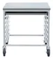 Omcan USA 44722 Meat Slicer Cart, 28.25" x 18" x 30" Aluminum, Heavy‑Duty Food Slicer Attachment 1 image