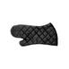 Omcan USA 46344 Oven Mitt, 13" Charcoal Cotton Skull Flame‑Retardant Coated, Heat Resistant to 428°F 1 image