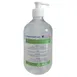 Omcan USA 46669 Hand Sanitizer Gel, 500 ml Clear Bottle, 75% Alcohol, Pump Dispensing 2 image