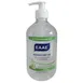 Omcan USA 46669 Hand Sanitizer Gel, 500 ml Clear Bottle, 75% Alcohol, Pump Dispensing 1 image