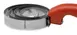 Omcan USA 47089 Spiral Fish Scaler, Stainless Steel Build, Red Handle, 6" Length, Commercial Grade 2 image