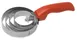 Omcan USA 47089 Spiral Fish Scaler, Stainless Steel Build, Red Handle, 6" Length, Commercial Grade 1 image