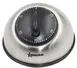 Omcan USA 47226 Mechanical Kitchen Timer, 60-Minute Countdown, Stainless Steel Housing, Manual Dial 1 image