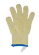 Omcan USA 47256 Cut-Resistant Reversible 5-Finger Glove, Medium, Green Band, Cut-Proof Material 1 image