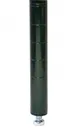 Omcan USA 47683 Omcan USA NSF 8" Black Epoxy Wire Shelf Post, 9" Height, Stationary, Leveler Included 1 image