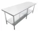 Omcan USA 47725 Stainless Steel Top 85" - 96" Work Table 1 image