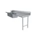Omcan USA 48492 108" Soiled Straight Dishtable with (2) 20"x20" Sinks – 16 Gauge / Right-to-Left 1 image