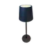 Omcan USA 48507 LED Table Lamp – 3-9/10" Dia. x 15"H, 5V Battery, 3000K/6000K, 15h Rechargeable, Black 1 image