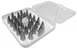 Omcan USA 48897 26-Piece Seamless Stainless Steel Cake Decorating Set, Skull Design - 26/Set 1 image