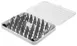 Omcan USA 48898 Cake Decorating Set, 52-Piece Stainless Steel Skull Design, Seamless, Smallwares - 52/Set 1 image