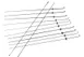 Omcan USA 68124 Skewers for Tandoor Oven (Set of 12) 1 image