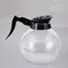 Omcan USA 69224 Coffee Decanter, 1.8 Liter (61 Oz) Glass Carafe With Black Handle 1 image