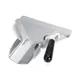 Omcan USA 80009 French Fry Bagger - Right Hand Stainless Steel Scoop, Plastic Handle, 6" Length 1 image