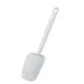 Omcan USA 80027 Spoonula, 10" Length, White Plastic Blade, Commercial Kitchen Utensil 1 image